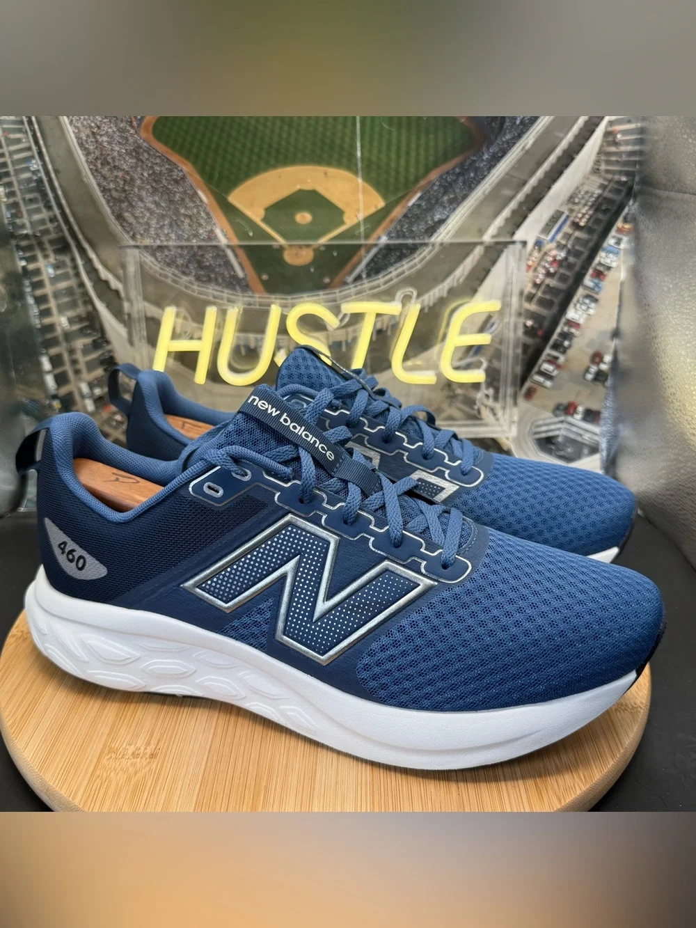 New Balance Men's 460 V4 Athletic Running Shoes Blue Size 11 4E (Xtra Wide)